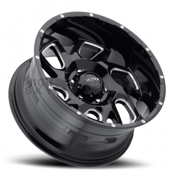 Ultra Wheel Carnage 221 - 20 x 9 Black With Natural Accents - 221-2983BM+18-1
