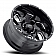 Ultra Wheel Carnage 221 - 20 x 9 Black With Natural Accents - 221-2983BM+18
