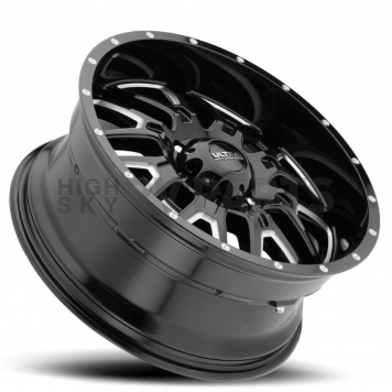 Ultra Wheel Hunter 203 - 20 x 9 Black With Natural Accents - 203-2983BM+18-1