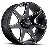 Ultra Wheel 20 Diameter 18 Offset Gloss With Milled Accents Single - 205-2983BM+18
