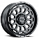 Ultra Wheel Xtreme 111 - 20 x 12 Black With Natural Accents - 111-2335BM44