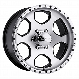 Ultra Wheel Rogue 175 - 17 x 8 Black With Diamond Cut Face - 175-7884U