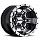 Ultra Wheel Mongoose 178 - 17 x 9 Black With Diamond Cut Accents - 178-7984B