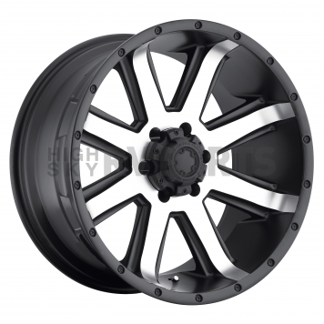 Ultra Wheel Crusher 195 - 17 x 8 Black With Diamond Cut Face - 195-7883U