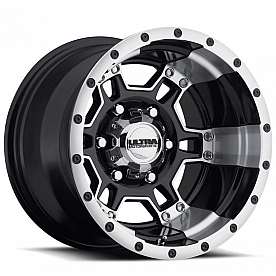 Ultra Wheel 17 Diameter 1 Offset Gloss Clear Coated Single - 178-7983B+01