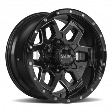 Ultra Wheel 17 Diameter 12 Offset Gloss Single - 217-7935BM+12