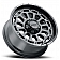 Ultra Wheel 17 Diameter -12 Offset Gloss With Milled Accents Single - 111-7935BM12