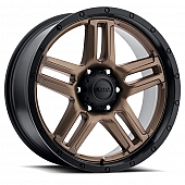 Ultra Wheel 17 Diameter 18 Offset Satin Clear Coated Single - 258-7984BZ+18