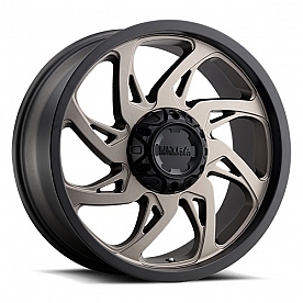 Ultra Wheel 17 Diameter 18 Offset Satin Clear Coated Single - 230-7935BZ+18