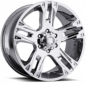 Ultra Wheel Maverick 234/235 - 17 x 8 Silver - 235-7884C