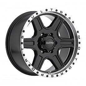 Ultra Wheel 17 Diameter 12 Offset Gloss Single - 176-7983BK+12