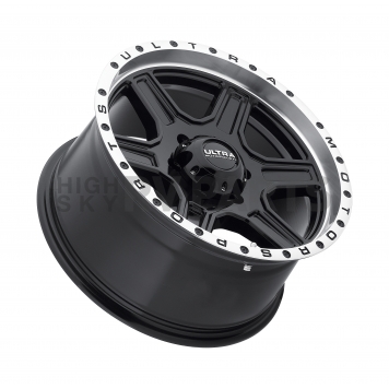 Ultra Wheel 17 Diameter 12 Offset Gloss Single - 176-7983BK+12-1