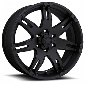 Ultra Wheel Gauntlet 237/238 - 17 x 9 Black - 237-7983B