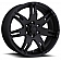 Ultra Wheel Gauntlet 237/238 - 17 x 9 Black - 237-7983B