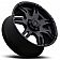 Ultra Wheel Gauntlet 237/238 - 17 x 9 Black - 237-7983B