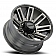 Ultra Wheel 18 Diameter 1 Offset Satin Single - 236-8935BZM+01