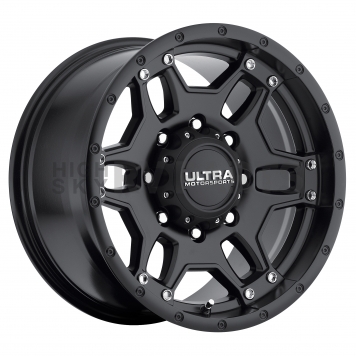 Ultra Wheel 17 Diameter 1 Offset Satin Clear Coated Single - 178-7983SB+01