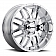 Ultra Wheel 18 Diameter 18 Offset Chrome Plated Single - 203-8983C+18