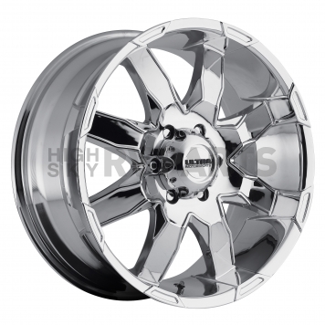 Ultra Wheel 18 Diameter 25 Offset Chrome Plated Single - 225-8984C+25