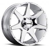 Ultra Wheel 18 Diameter 12 Offset Chrome Plated Single - 205-8983C+12