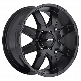 Ultra Wheel 17 Diameter 25 Offset Satin Clear Coated Single - 225-7884SB+25