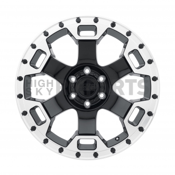 Black Rhino Wheel Gauntlet - 18 x 9 Black With Natural Lip - 1890GLT-86140B12-1