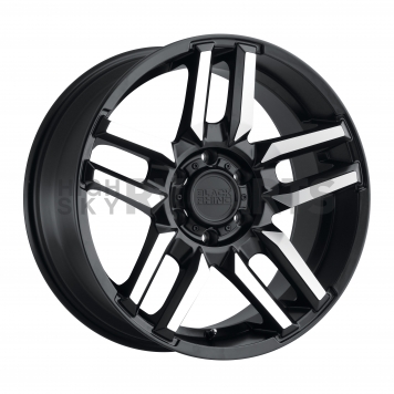 Black Rhino Wheel Mesa - 18 x 9 Black With Natural Face - 1890MSA126140F12
