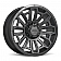 Ultra Wheel X110 - 18 x 9 Black - 110-8935SB+18