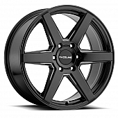 RaceLine Wheel 18 Diameter 15 Offset Aluminum Black Single