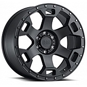 Black Rhino Wheel Gauntlet - 18 x 9 Black With Gun Metal Bolts - 1890GLT126140M12