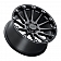 Black Rhino Wheel Pinnacle - 18 x 9 Black With Gun Metal Bolts - 1890PNC-86140M12