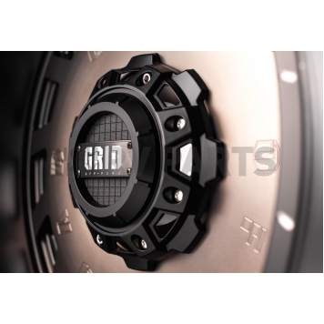 Grid Wheel GD03 - 18 x 9 Black With Bronze Dark Tint - GD0318090237D1508-1