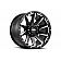 Grid Wheel GD05 - 18 x 9 Black With Natural Accents - GD0518090237F108