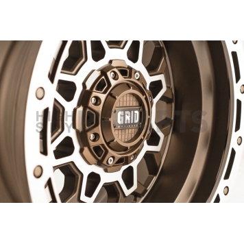 Grid Wheel GD09 - 18 x 9 Bronze With Natural Accents - GD0918090237Z106-4