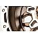 Grid Wheel GD09 - 18 x 9 Bronze With Natural Accents - GD0918090237Z1506