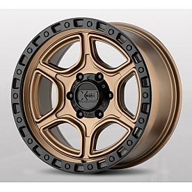 KMC Wheel XD139 Portal 18 x 8.5 Bronze With Black Lip - XD13988568600