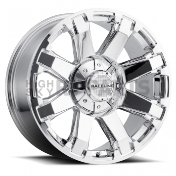 RaceLine Wheel 18 Diameter 18 Offset Aluminum Silver Single