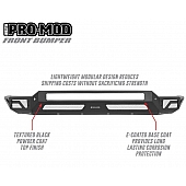 Westin Bumper Modular Pro-Mod Steel Black - 58-41225