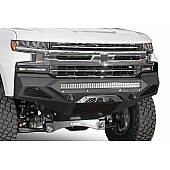 Addictive Bumper Stealth Fighter Powder Coated Black Steel - F441403030103