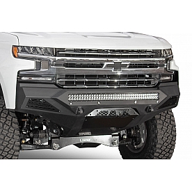 Addictive Bumper Stealth Fighter Powder Coated Black Steel - F441403030103