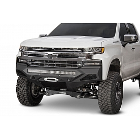 Addictive Bumper Stealth Fighter Powder Coated Black Steel - F441423030103