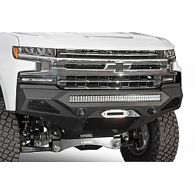 Addictive Bumper Stealth Fighter Powder Coated Black Steel - F441203030103