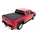 Lund International Tonneau Cover Soft Folding Black Matte Canvas/ Twill Weaved Fabric - 958292