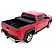 Lund International Tonneau Cover Soft Folding Black Matte Canvas/ Twill Weaved Fabric - 958292