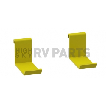 KargoMaster Storage Cabinet Equipment Hook  Yellow Set Of 2 - 40052