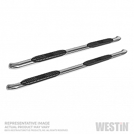 Westin Automotive Nerf Bar 4 Inch Stainless Steel Polished - 21-24120