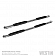 Westin Automotive Nerf Bar 4 Inch Stainless Steel Polished - 21-24120