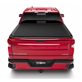 Truxedo Tonneau Cover Soft Roll-Up Black Matte Aluminum/ Fabric - 1473701