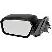 Dorman Exterior Mirror Powered Rectangular Black Single - 9551993