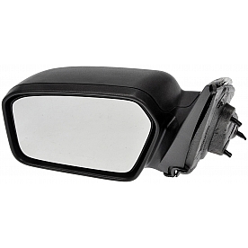 Dorman Exterior Mirror Powered Rectangular Black Single - 9551993